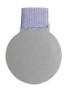 Porta plumas de vinipiel con elástico (Circular)