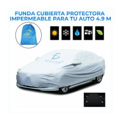 Funda cubierta ele-gate con líneas reflejantes para protección de automóvil 4.7×1.6×1.9 metros / hog.169.2