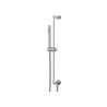 S22 Barra deslizante para ducha con salida, flexible y ducha teléfono Inox Cepillado