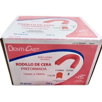 Rodillo de Cera Preformada