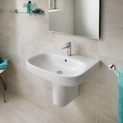Debba Lavabo de porcelana mural 500 mm
