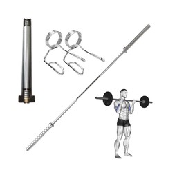 Barra Olímpica sellada 2.2 mts 20 kg 1000 lb Wod Pro,Barra Olímpica sellada 2.2 mts 20 kg 1000 lb Wod Pro