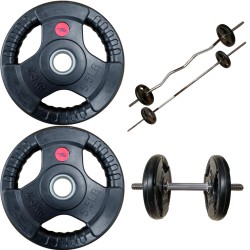 Par de discos estándar 2.5 kg recubiertos Wod Pro,Par de discos estándar 2.5 kg recubiertos Wod Pro