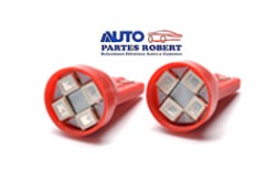 FOCO LED 4 HYPERLED COLOR ROJO OEM.