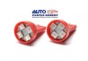 FOCO LED 4 HYPERLED COLOR ROJO OEM.