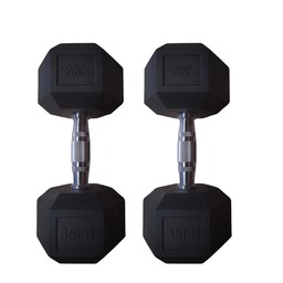 Par de mancuernas hexagonales 35 libras Wod Pro,Par de mancuernas hexagonales 35 libras Wod Pro