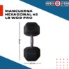 Par de mancuernas hexagonales 45 libras Wod Pro,Par de mancuernas hexagonales 45 libras Wod Pro