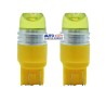 FOCO LED 7443 URVAN MAZDA COLOR AMARILLO 2 FUNCIONES JUEGO 2 PIEZAS OEM.