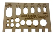 Selector de arillos y espirales Madera