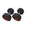 Par de mancuernas redondas 50 Libras Wod Pro,Par de mancuernas redondas 50 Libras Wod Pro