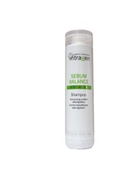 Intragen Shampoo Sebum Balance limpiador seboequilibrante hipoalergénico para limpiar y purificar el cabello 250 Ml - Revlon