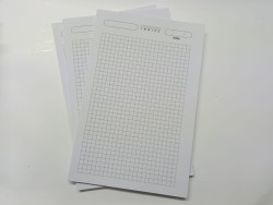 Interior para Libretas de media carta "Cuadro Chico"