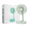 Ventilador de escritorio plegable con 3 velocidades, variedad de colores / folding usb fan / xm66-28