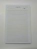 3x2 Interior para Libretas de media carta "Raya"