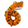 Globo número 6 de 40 pulgadas Tigre