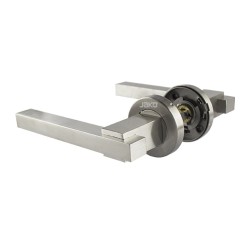 Cerradura Acero Inoxidable Con Roseta Redonda PRISMA | Jako Herrajes