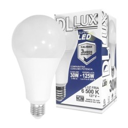 Foco ahorrador con super led luz fría de 30w dl lux / dlt-30w