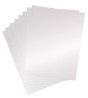 10 hojas vinilo mate blanco imprimible