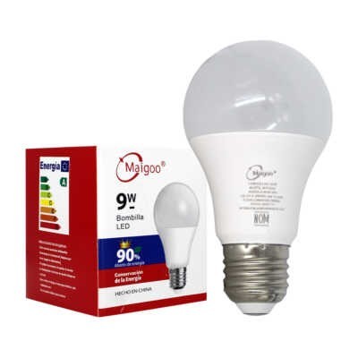 Foco bombilla ahorrador maigoo de 9w / mg01304