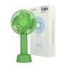 Mini ventilador personal + base para escritorio, 106x210x112mm / eternal classics / fs63 / zxq 02274 / ss-2
