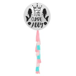 Globo personalizado de 24" sirena