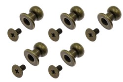 5 Piolines COLOR ORO VIEJO