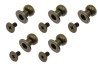 5 Piolines COLOR ORO VIEJO