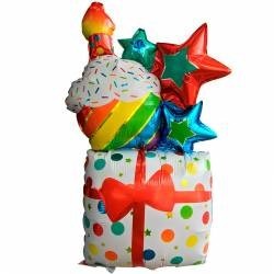 Globo regalo muffin 110 CM