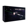 Apuntador puntero láser color verde con cargador de batería y llaves de seguridad / laser L-303 / green laser pointer / 111a