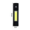 Mini linterna táctica recargable / hl-lam5582