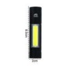 Mini linterna táctica recargable / hl-lam5582