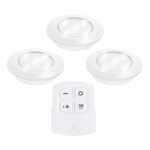 Lámpara led con control remoto led.23