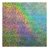 Rollo Laminado Térmico Plata pixel Metalizado 25m