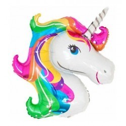 Globo cabeza de unicornio