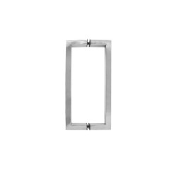 Jaladera / Manillón Rectangular Satín Acero Inoxidable | Jako Herrajes