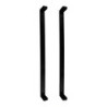 Jaladera / Manillón Rectangular Negro Acero Inoxidable | Jako Herrajes