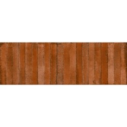 PISO CERÁMICO LADRILLO CRASO 25X75 CM