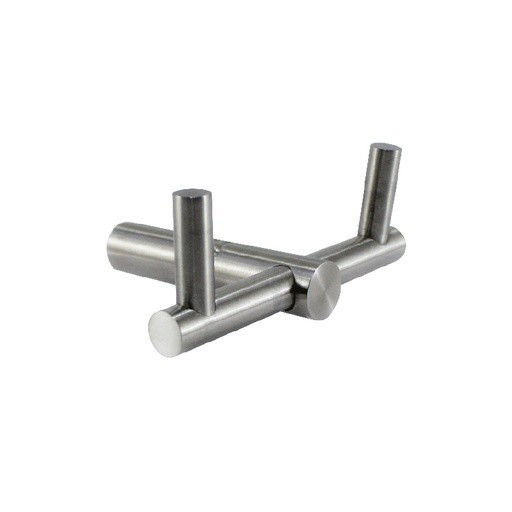 Perchero Doble Acero Inoxidable Mod. BA38303 | Jako Herrajes