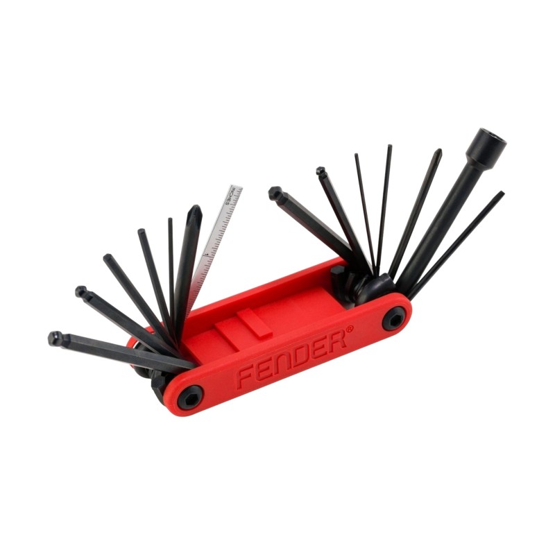 Fender Guitar & Bass Multi-Tool – Herramienta Todo en Uno para Guitarra y Bajo