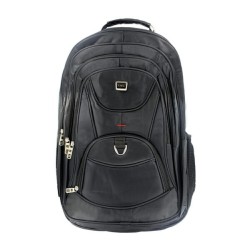 Mochila grande lisa con compartimientos 1129-22
