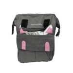 Mochila pañalera multifuncional de 2 compartimientos con estampado de animales, variedad de colores y diseños / mommybaby / zqf-