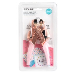 Hole Punch & Eyelet Setter Rose Gold Crop-A-Dile