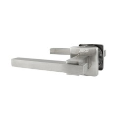Cerradura Acero Inoxidable Con Roseta Cuadrada PRISMA | Jako Herrajes