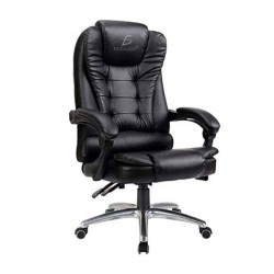 Silla reclinable con 5 ruedas móviles, descansa pies, reposabrazos y función de altura ajustable / hog.117.b
