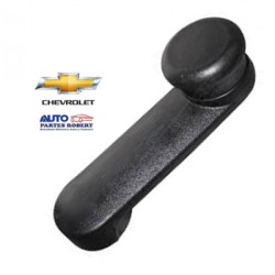 MANIJA ELEVADORES DE VIDRIO CHEVY CHEVROLET TODOS COLOR NEGRO OEM. 8 DIENTES