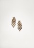 Pendientes colgantes eslabones