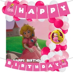 Kit decorativo Princesa Peach