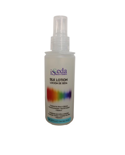 Loción seda brinda protección térmica, aporta brillo y sedosidad, protege cabello teñido 150ml - Isseda