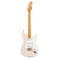 Guitarra Eléctrica Squier Classic Vibe ’50s Stratocaster White Blonde – Estilo Vintage y Sonido Auténtico