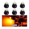 FOCO LED T3 8mm AMBAR TABLERO DE MANDOS E INSTRUMENTOS AUTOS Y MOTOCICLETAS OEM.